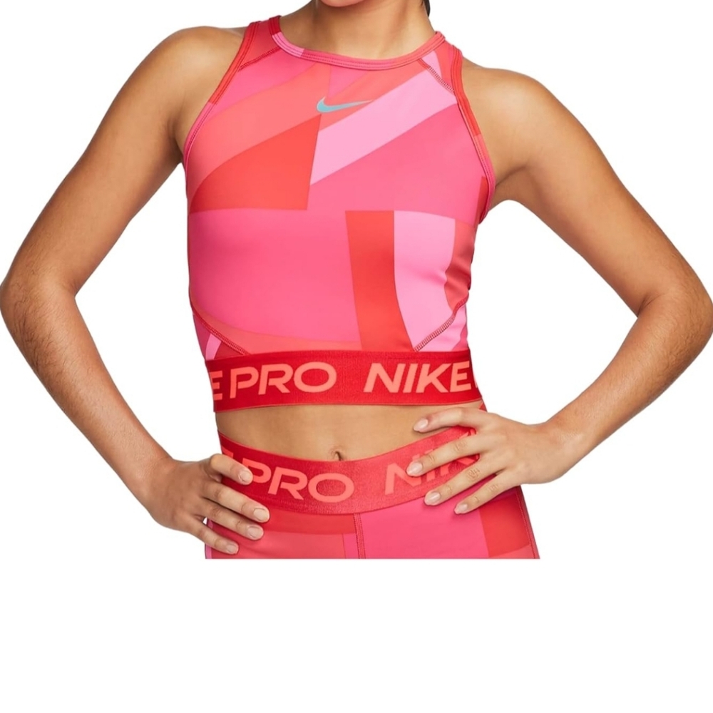 Nike pro fit cropped tank
